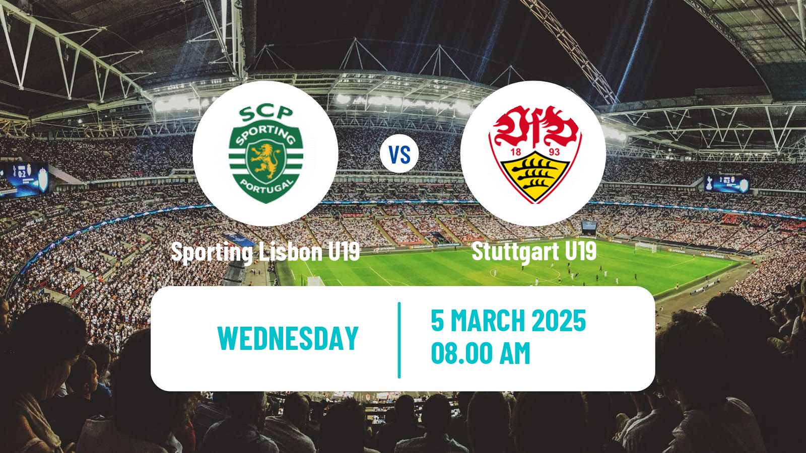 Soccer UEFA Youth League Sporting Lisbon U19 - Stuttgart U19