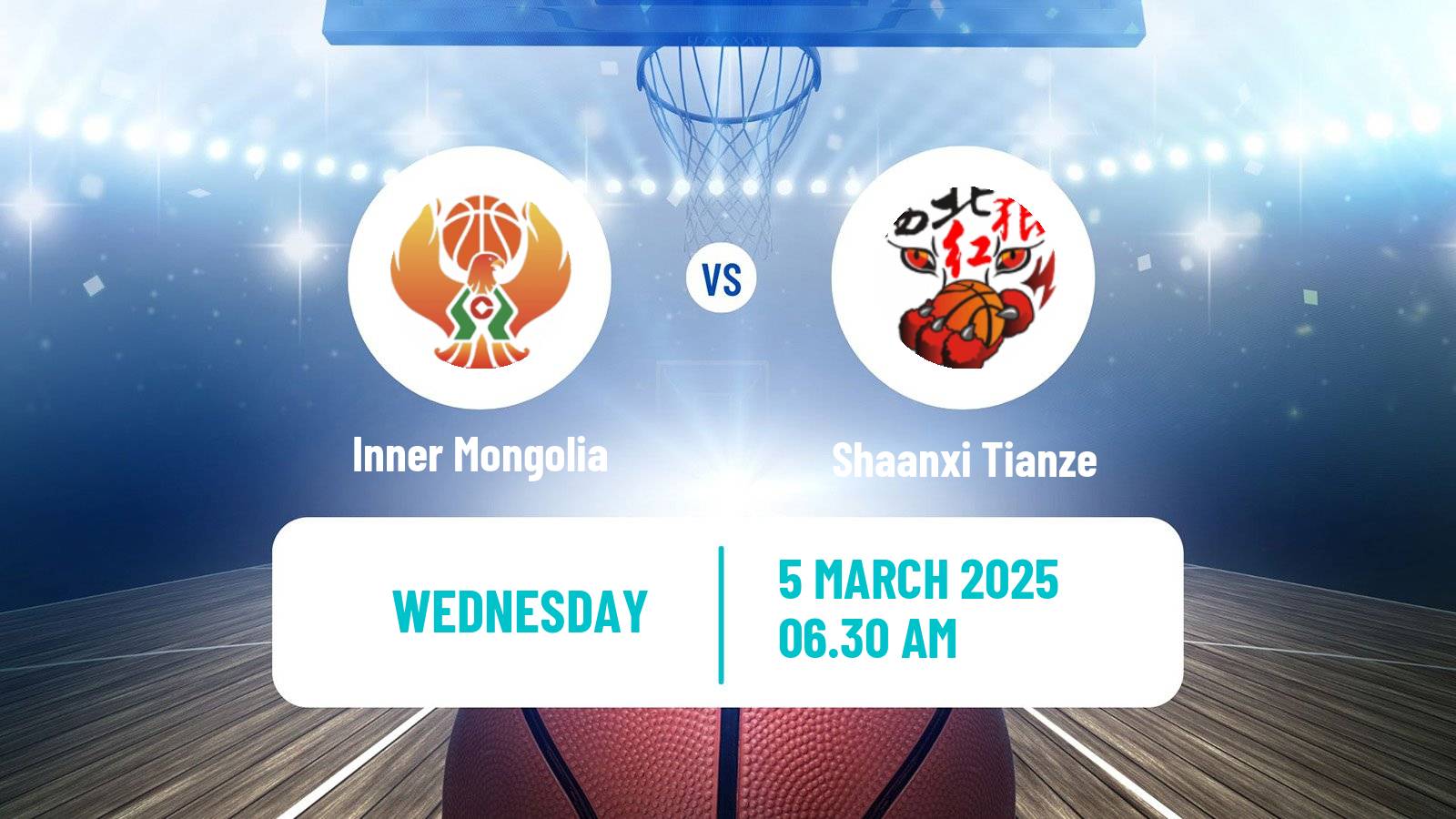 Basketball WCBA Inner Mongolia - Shaanxi Tianze