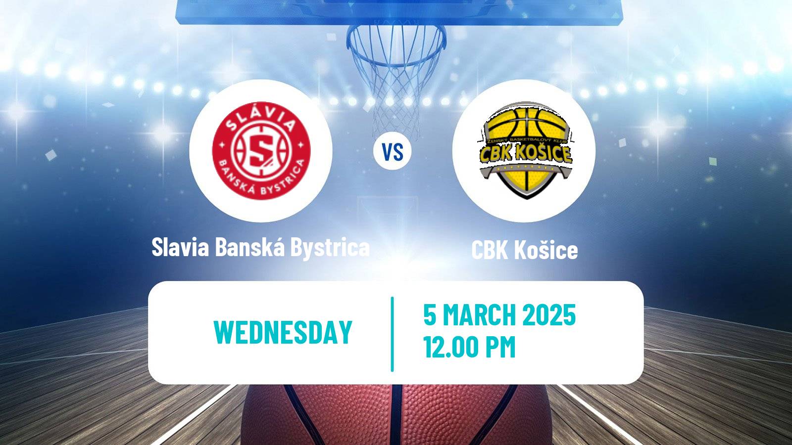 Basketball Slovak Extraliga Basketball Women Slavia Banská Bystrica - CBK Košice