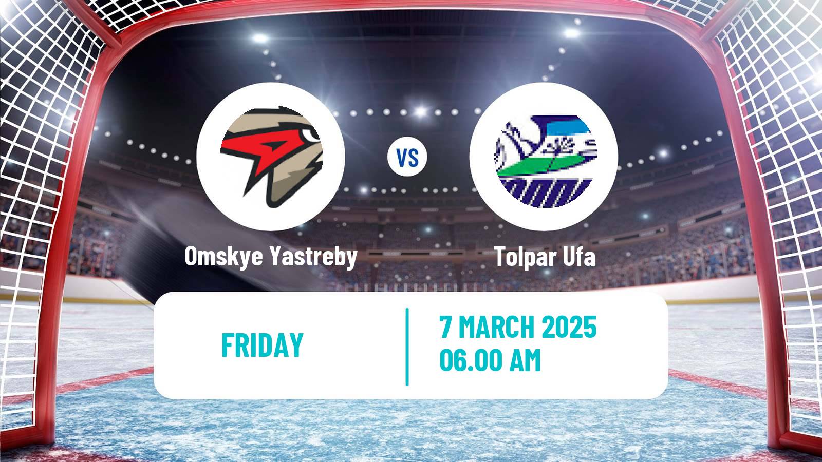 Hockey MHL Omskye Yastreby - Tolpar