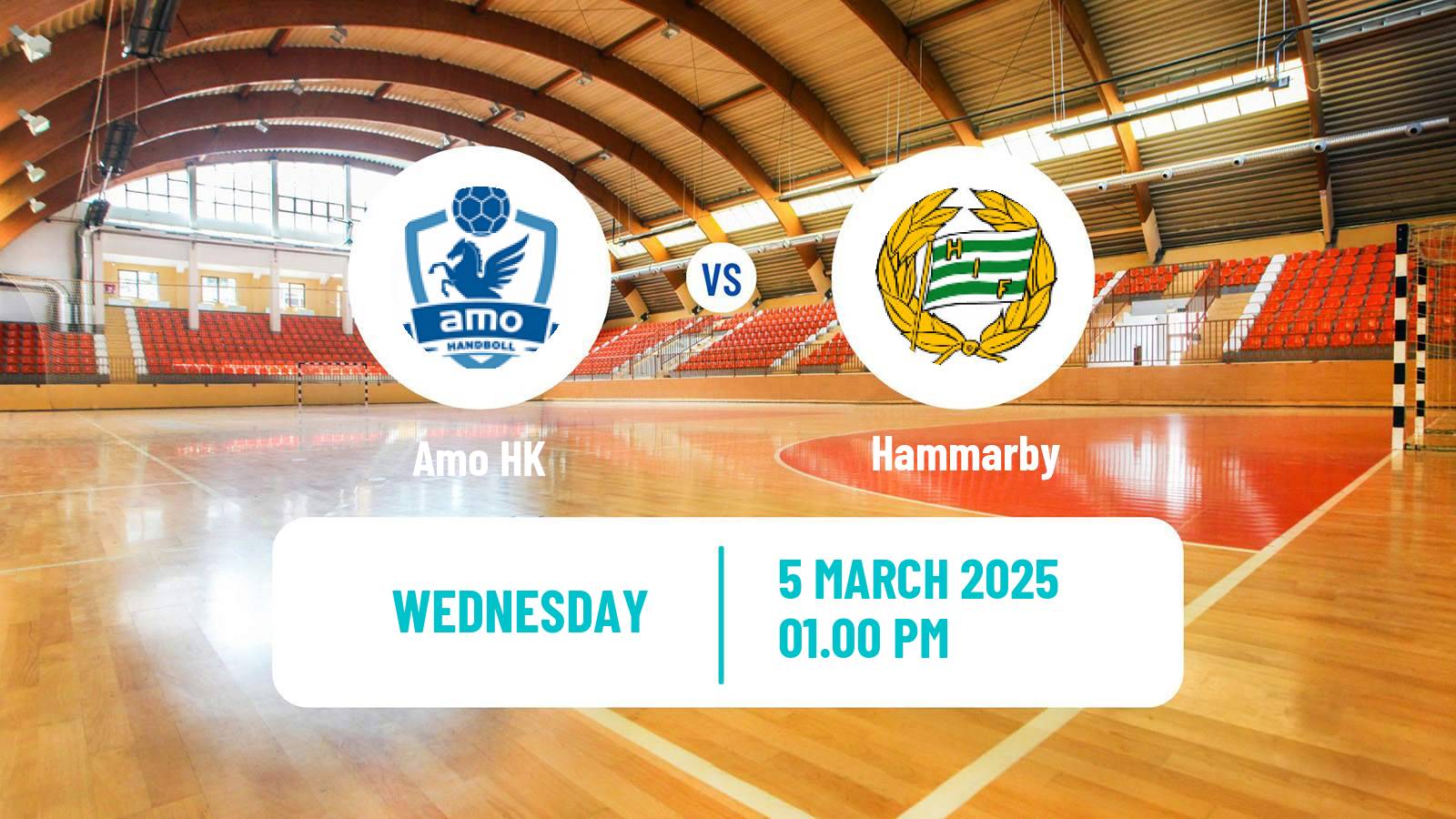 Handball Swedish Elitserien Handball Amo HK - Hammarby