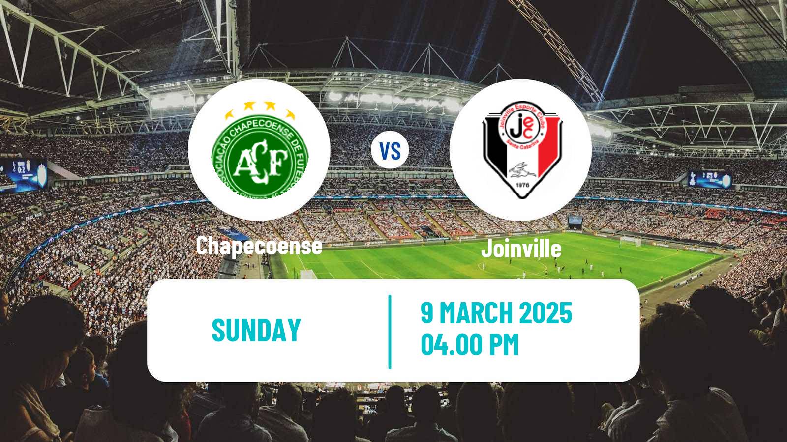Soccer Brazilian Campeonato Catarinense Chapecoense - Joinville