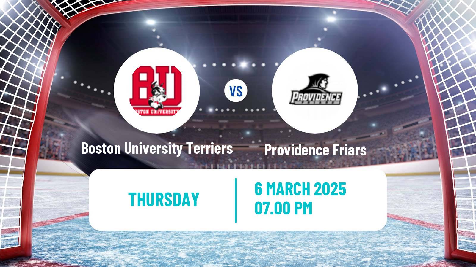 Hockey NCAA Hockey Boston University Terriers - Providence Friars