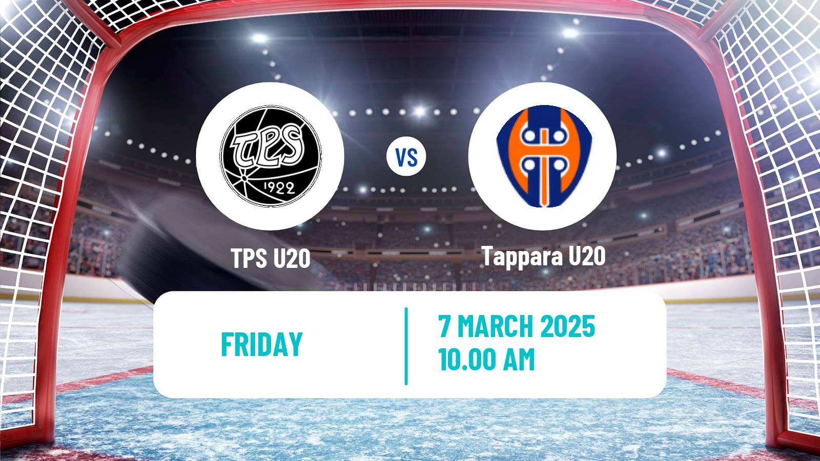Hockey Finnish SM-sarja U20 TPS U20 - Tappara U20