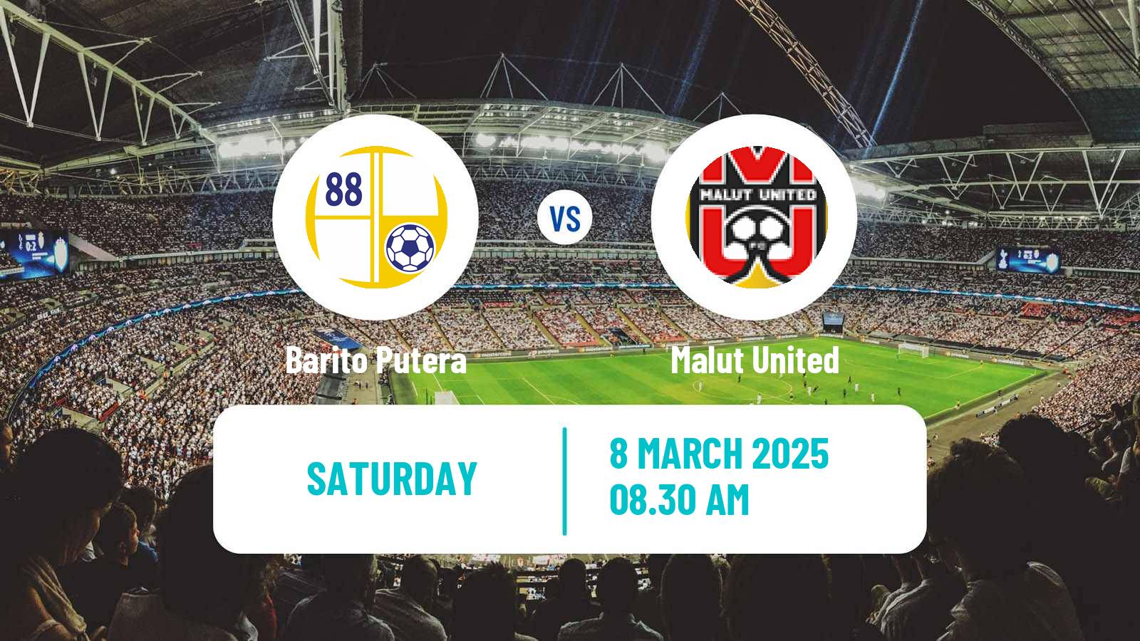 Soccer Indonesian Liga 1 Barito Putera - Malut United