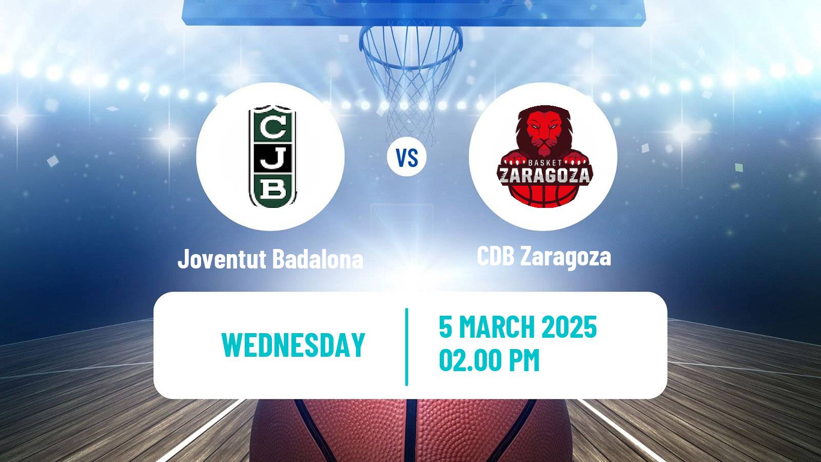 Basketball Spanish Liga Femenina Basketball Joventut Badalona - Zaragoza