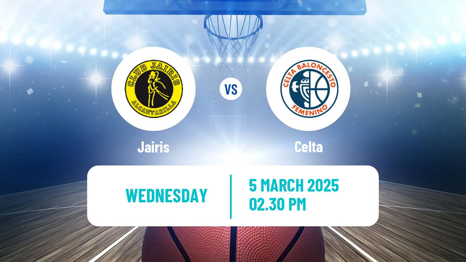 Basketball Spanish Liga Femenina Basketball Jairis - Celta