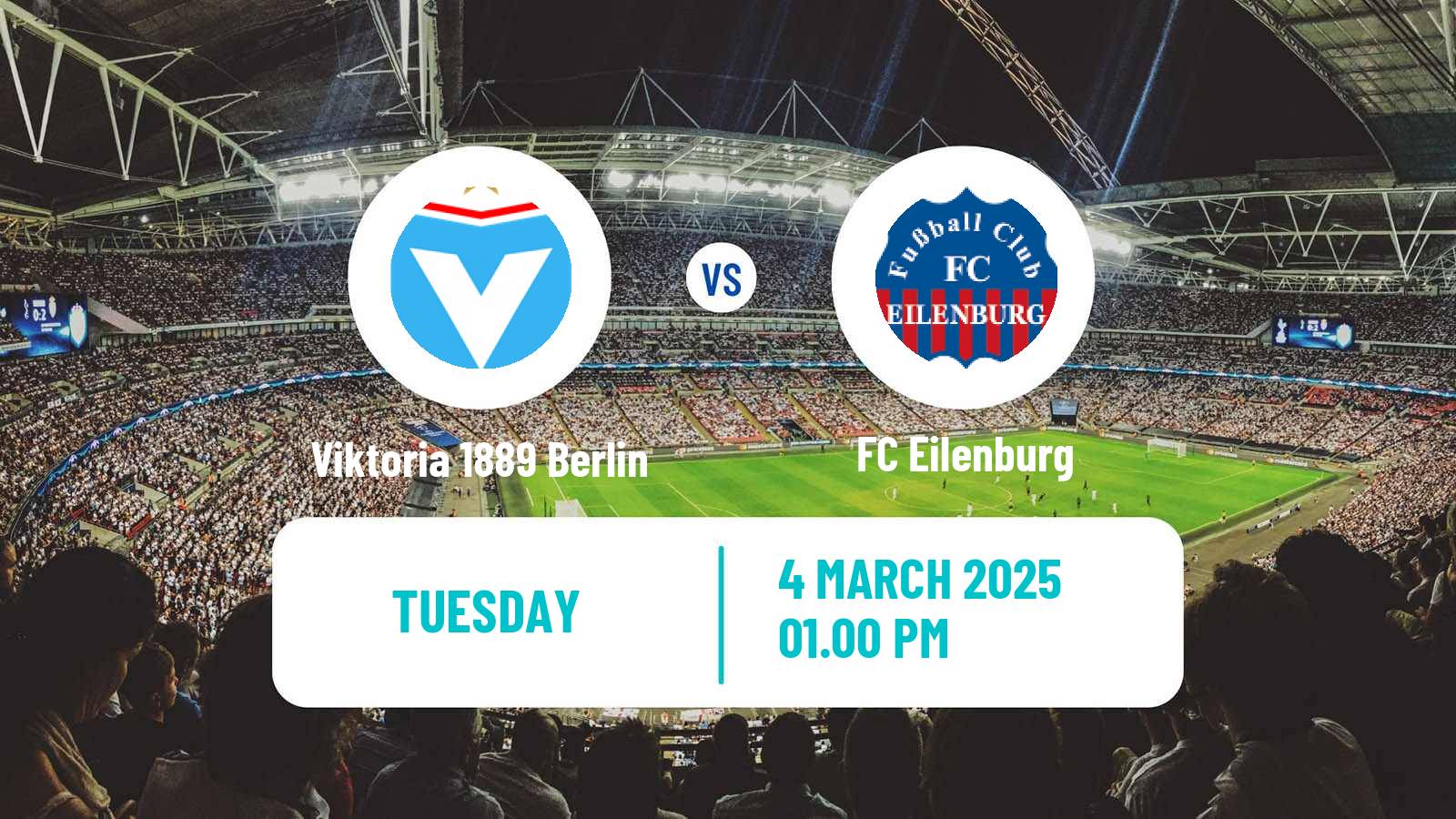 Soccer German Regionalliga Nordost Viktoria 1889 Berlin - Eilenburg
