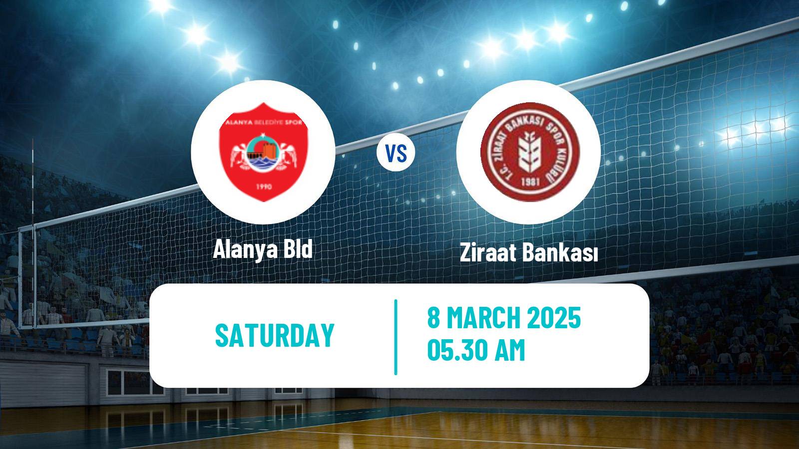 Volleyball Turkish Efeler Ligi Volleyball Alanya Bld - Ziraat Bankası