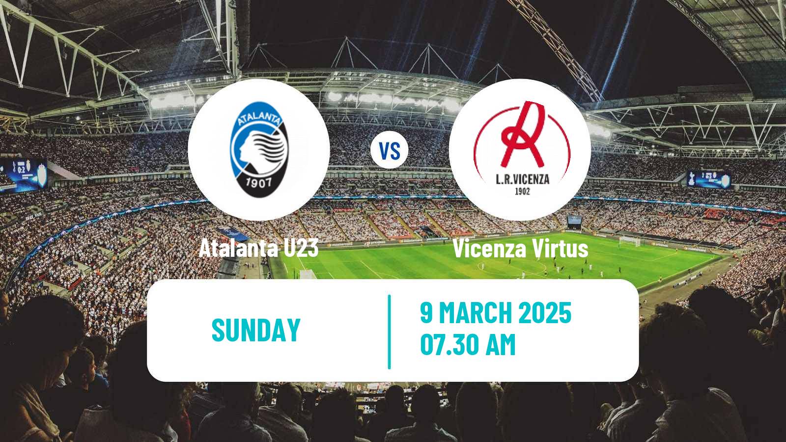 Soccer Italian Serie C Group A Atalanta U23 - Vicenza Virtus