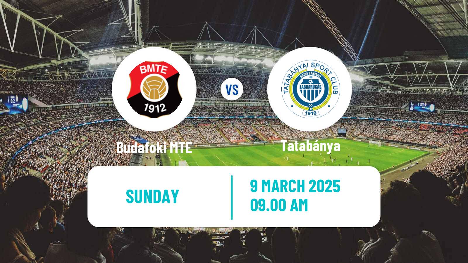 Soccer Hungarian NB II Budafoki - Tatabánya