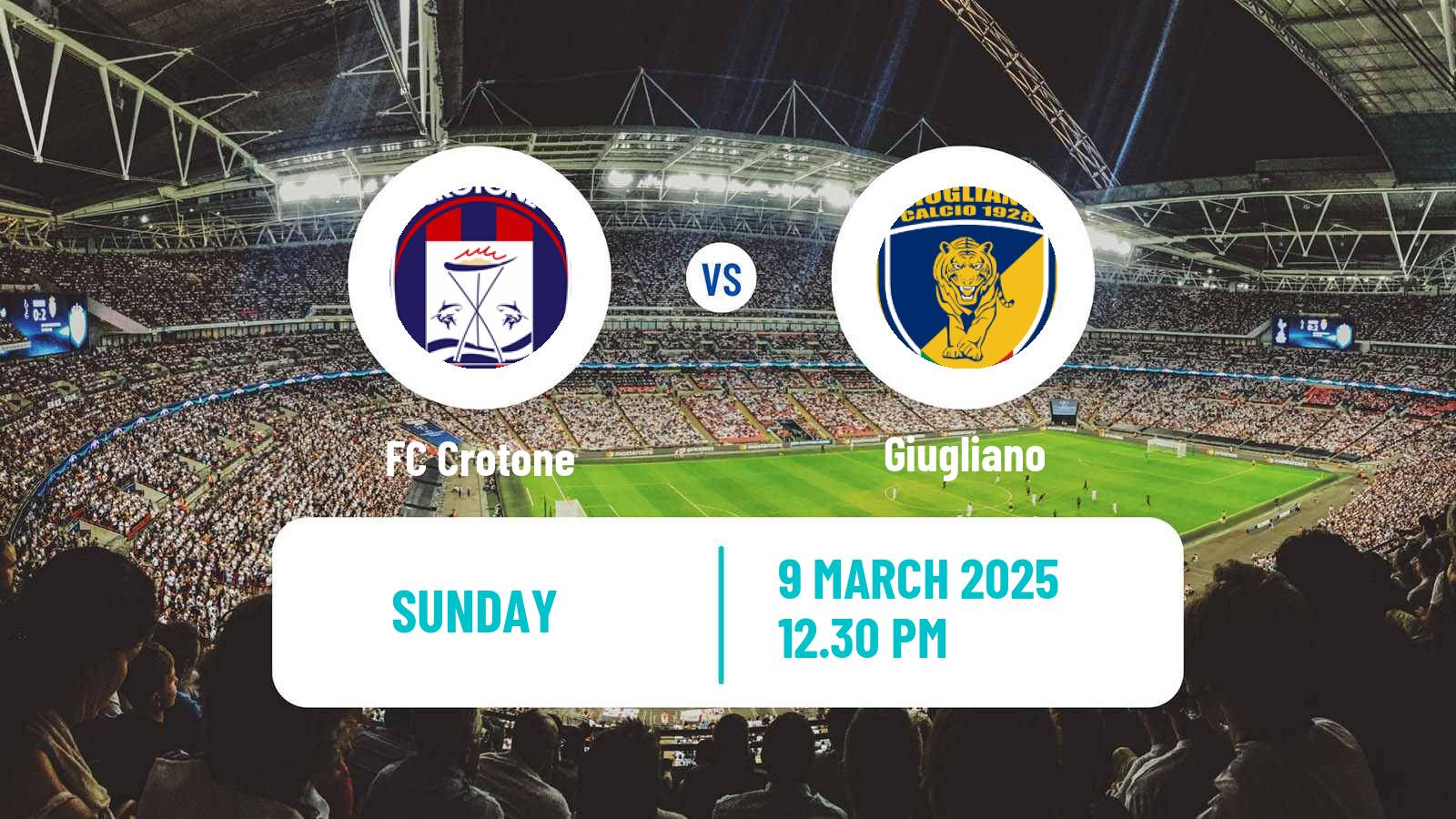 Football Italian Serie C Group C Crotone - Giugliano