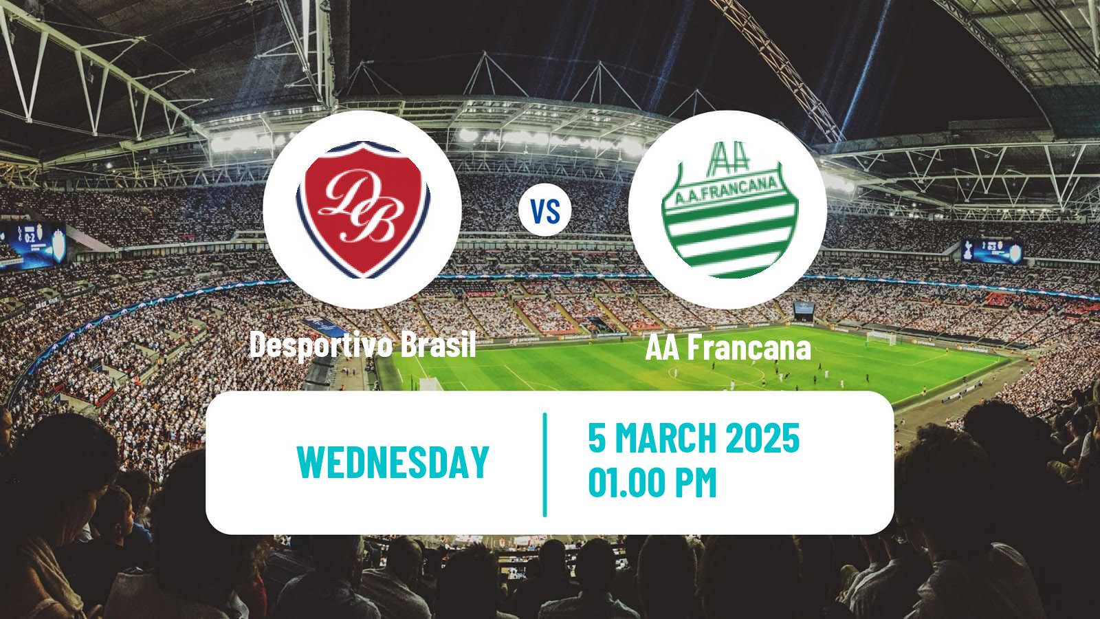 Soccer Brazilian Campeonato Paulista A3 Desportivo Brasil - Francana