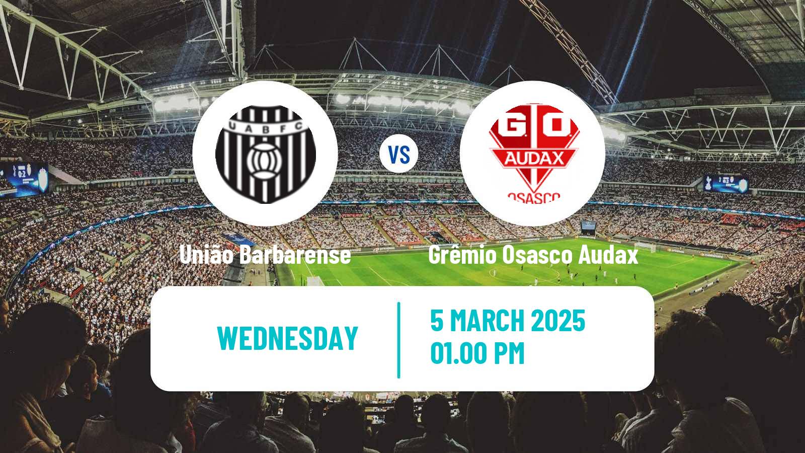 Soccer Brazilian Campeonato Paulista A4 União Barbarense - Grêmio Osasco Audax
