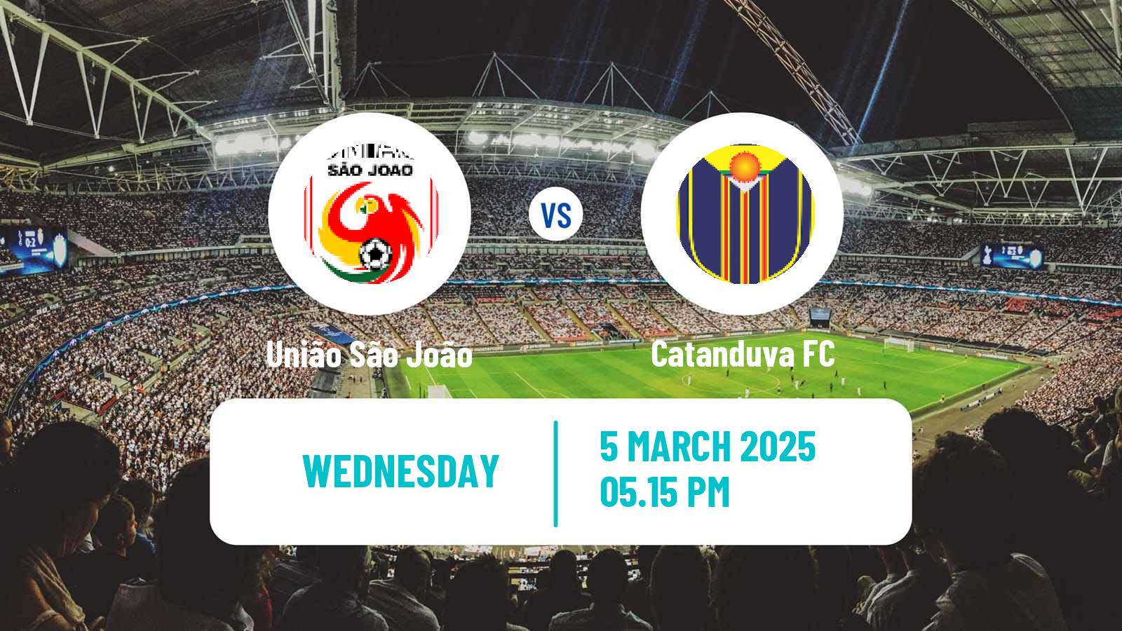 Soccer Brazilian Campeonato Paulista A3 União São João - Catanduva