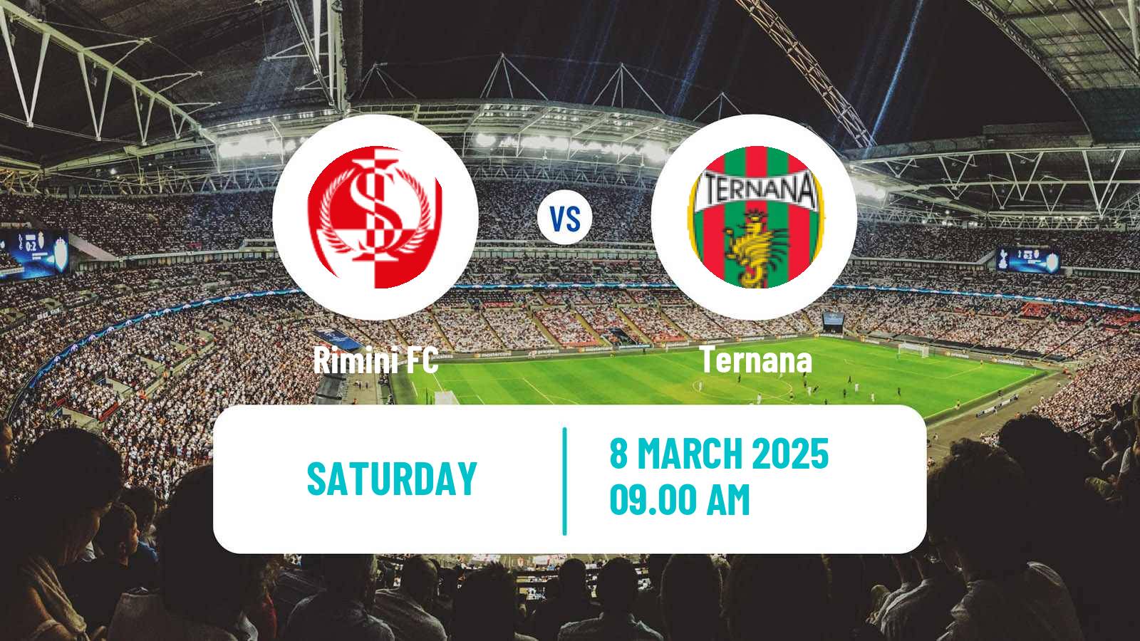 Soccer Italian Serie C Group B Rimini - Ternana
