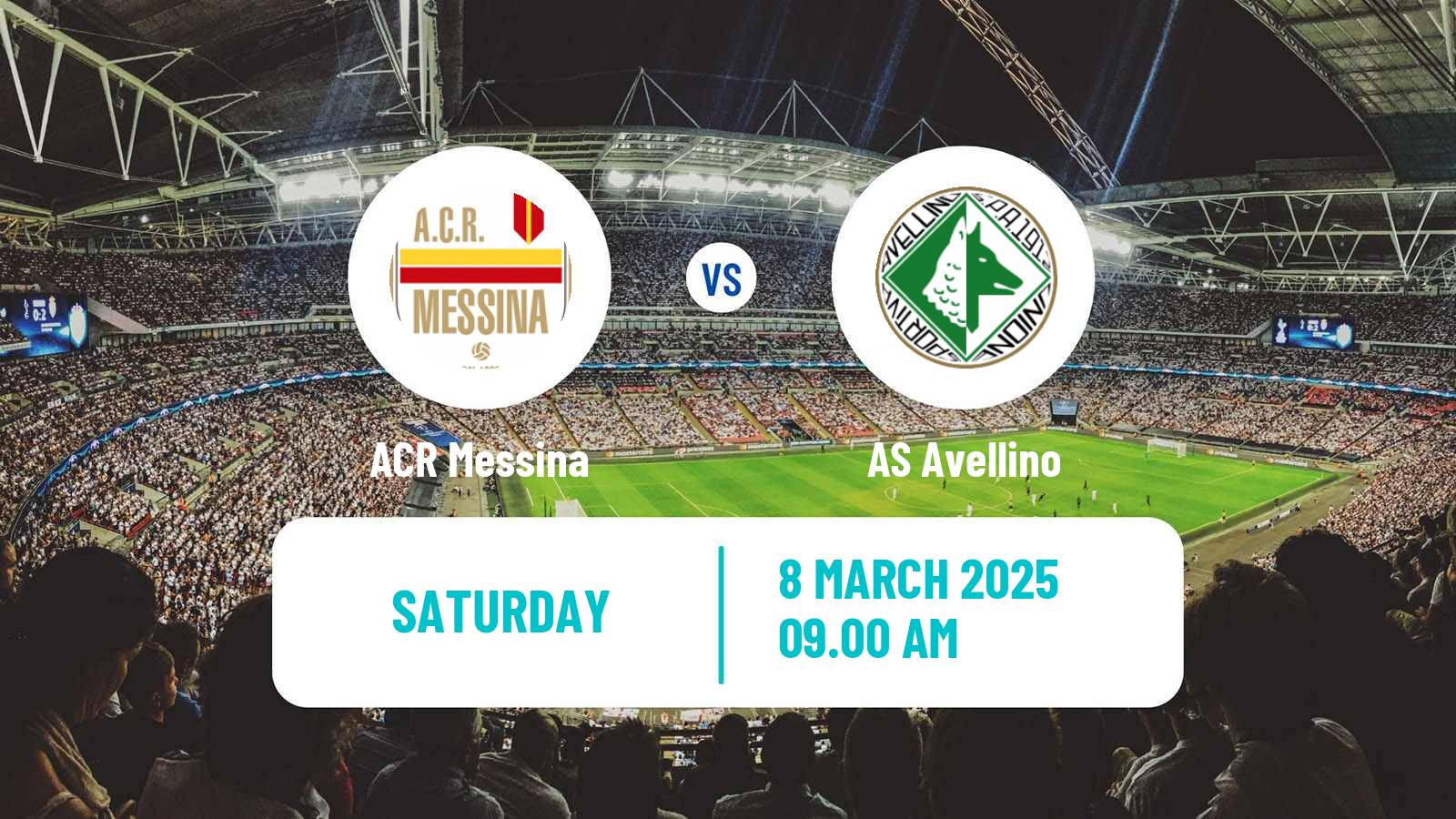 Football Italian Serie C Group C ACR Messina - Avellino