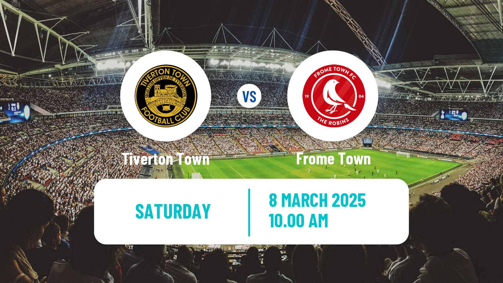 Soccer English Southern League South Division Tiverton Town - Frome Town