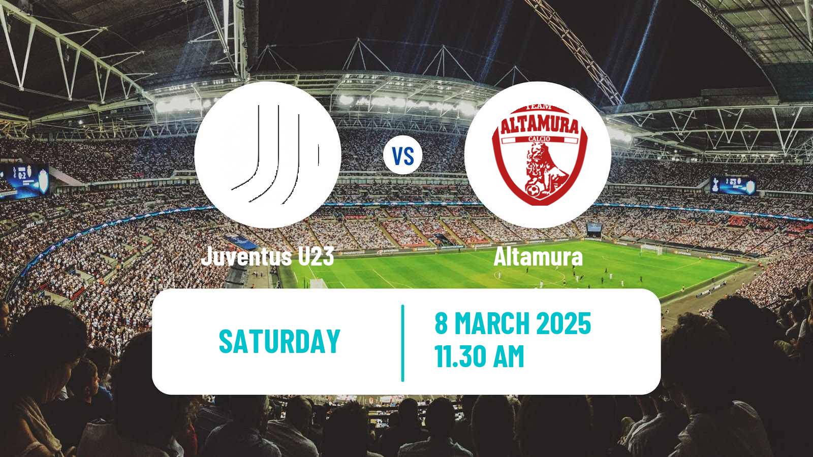 Soccer Italian Serie C Group C Juventus U23 - Altamura