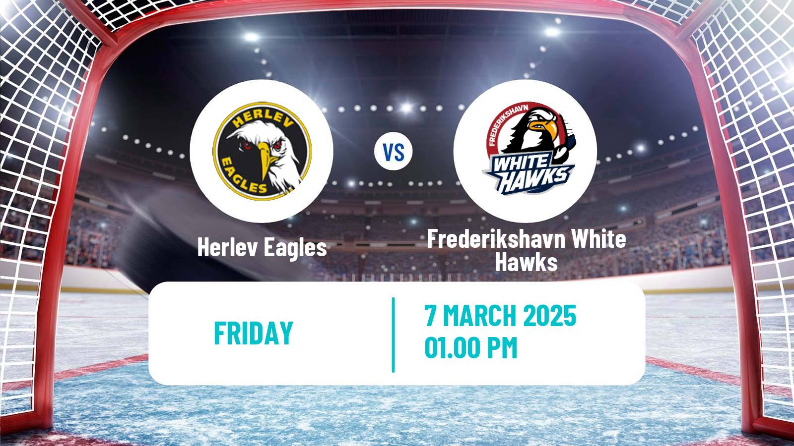 Hockey Danish Ishockey Ligaen Herlev Eagles - Frederikshavn White Hawks