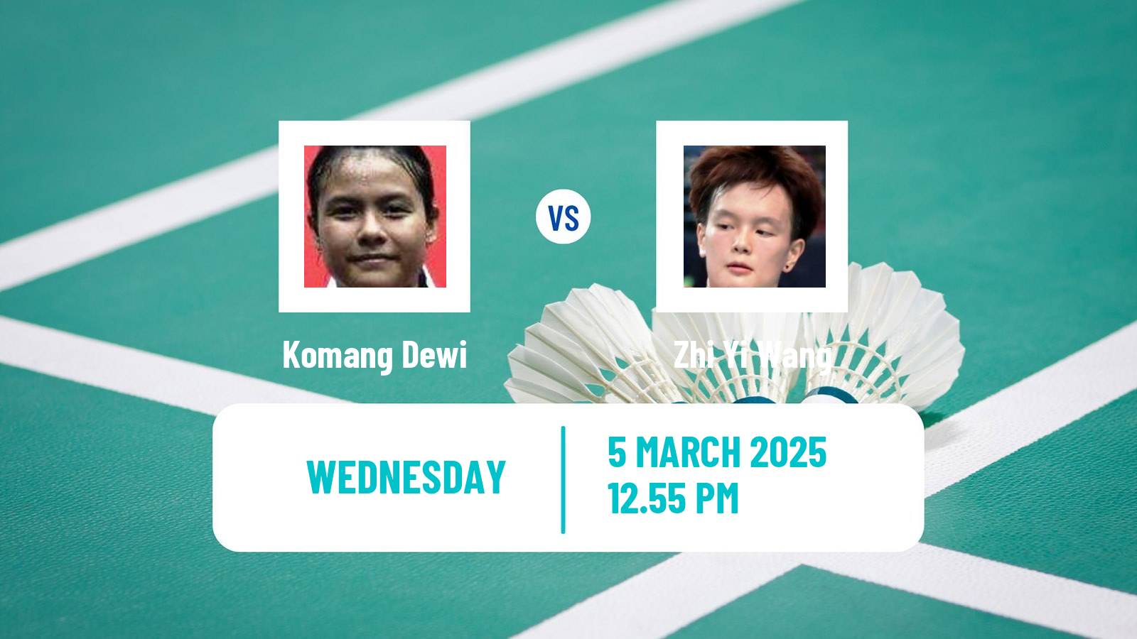 Badminton BWF World Tour Orleans Masters Women Komang Dewi - Zhi Yi Wang