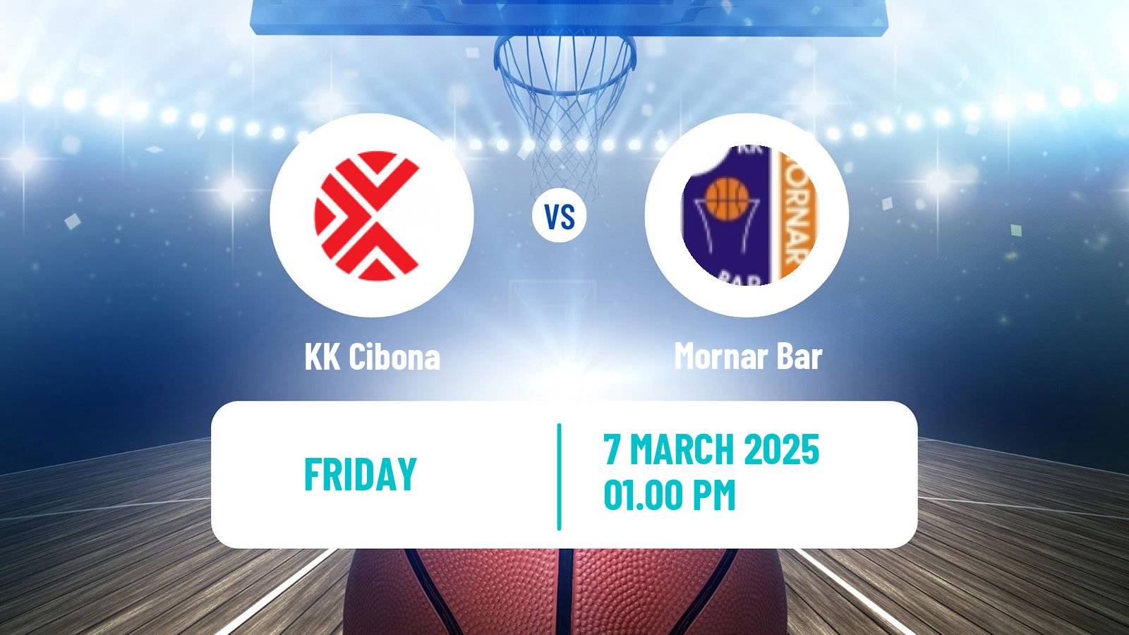 Basketball Adriatic League Cibona - Mornar Bar