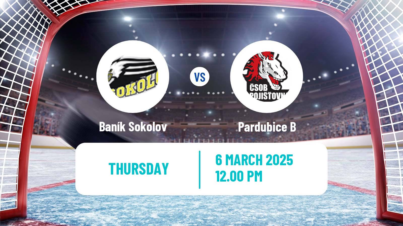Hockey Czech Chance Liga Baník Sokolov - Pardubice B