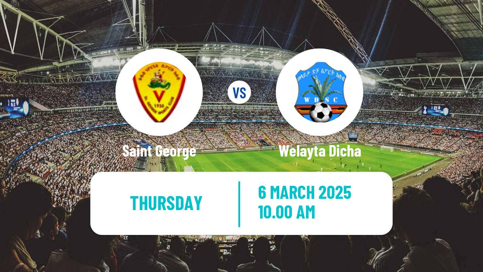 Soccer Ethiopian Premier League Saint George - Welayta Dicha
