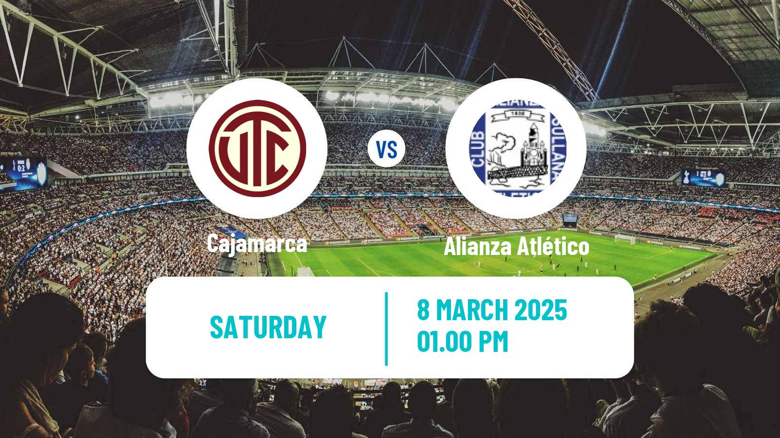 Soccer Peruvian Liga 1 Cajamarca - Alianza Atlético