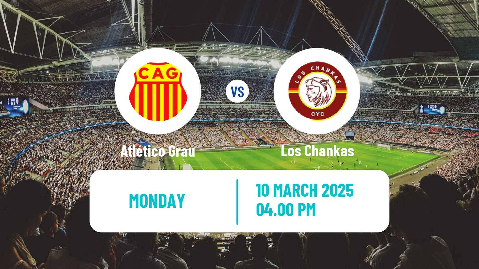 Soccer Peruvian Liga 1 Atlético Grau - Los Chankas