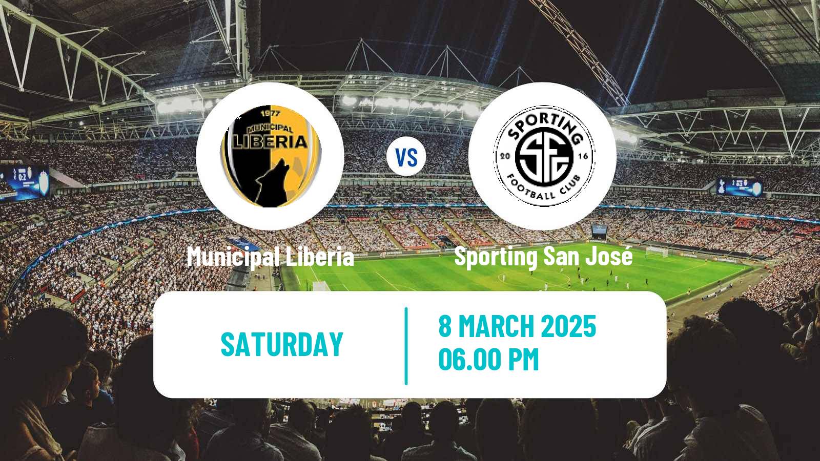 Soccer Costa Rican Primera Division Municipal Liberia - Sporting San José