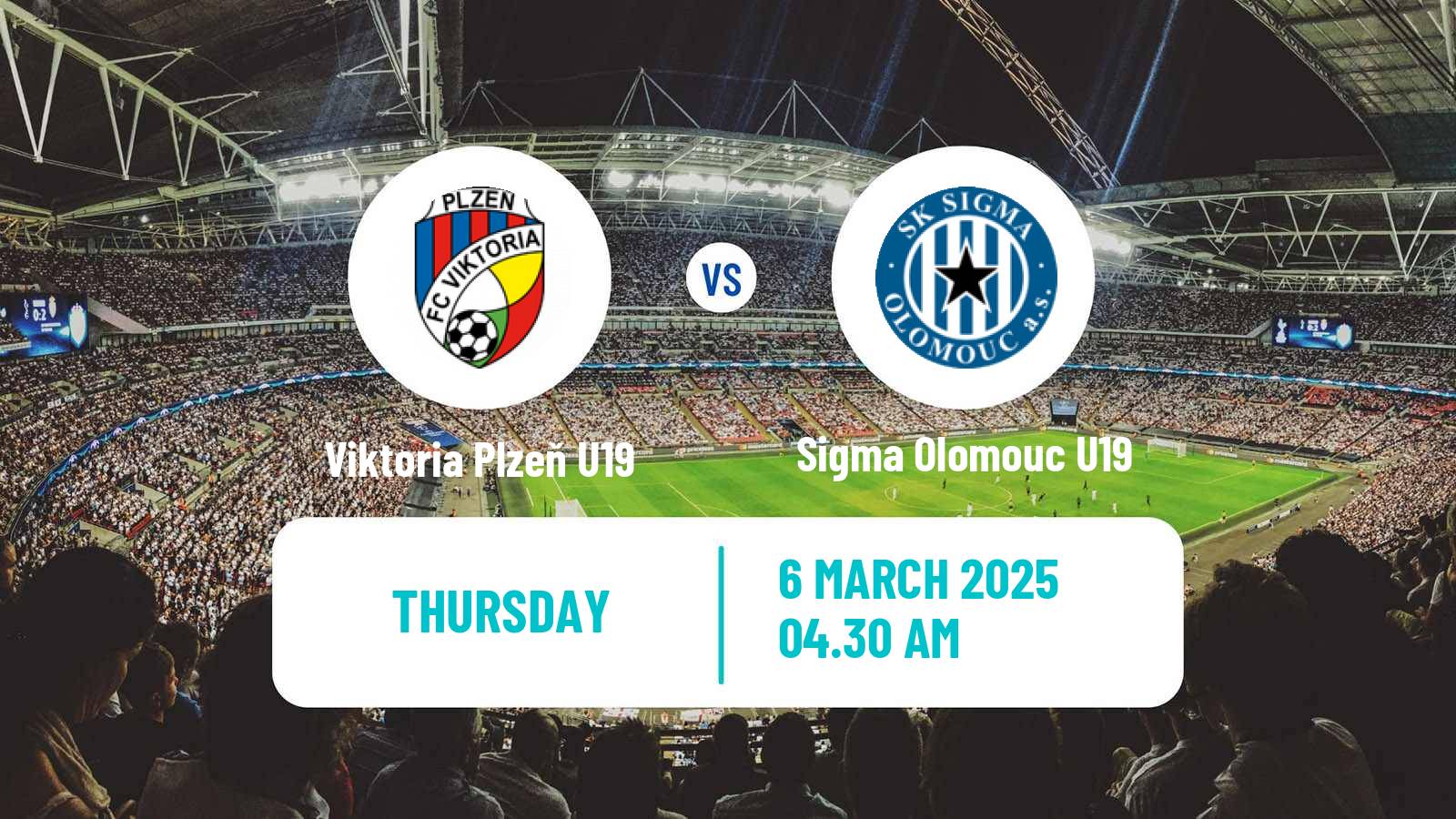 Soccer Czech U19 League Viktoria Plzeň U19 - Sigma Olomouc U19