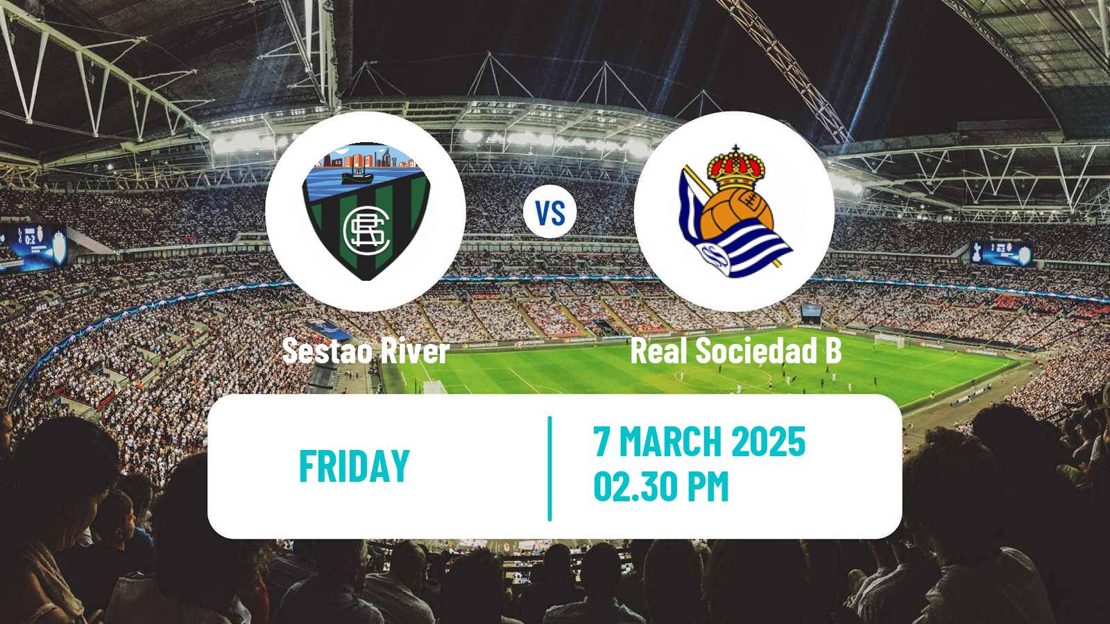 Soccer Spanish Primera RFEF Group 1 Sestao - Real Sociedad B