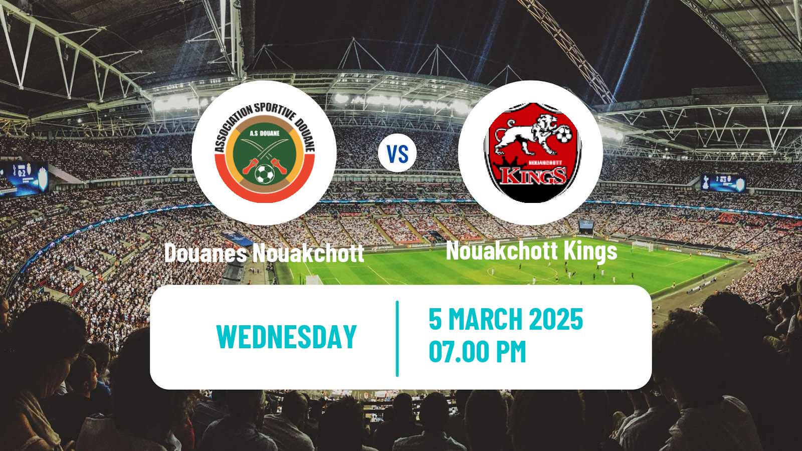 Soccer Mauritania Ligue 1 Douanes Nouakchott - Nouakchott Kings