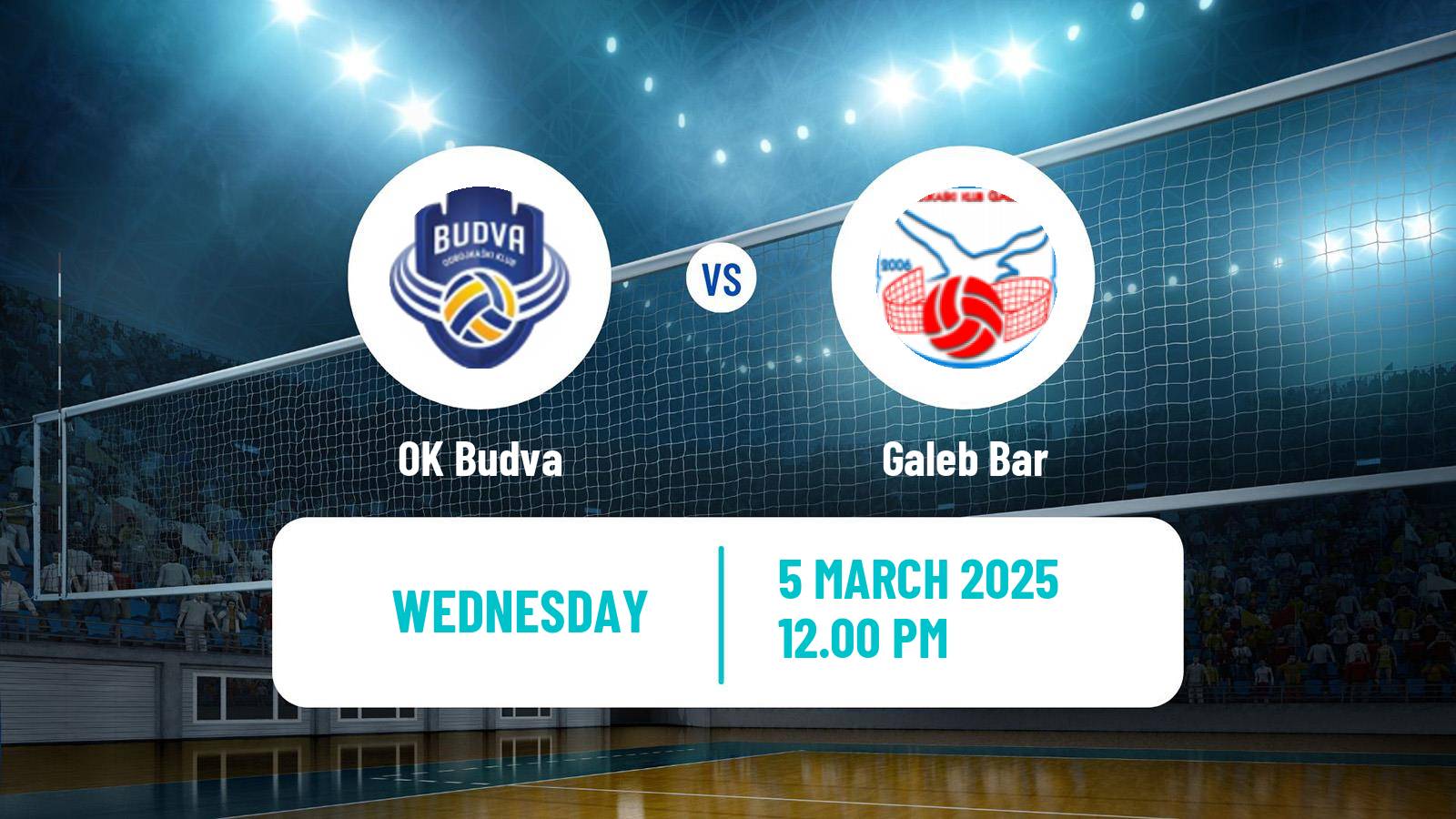 Volleyball Montenegrin Superliga Volleyball Women Budva - Galeb Bar