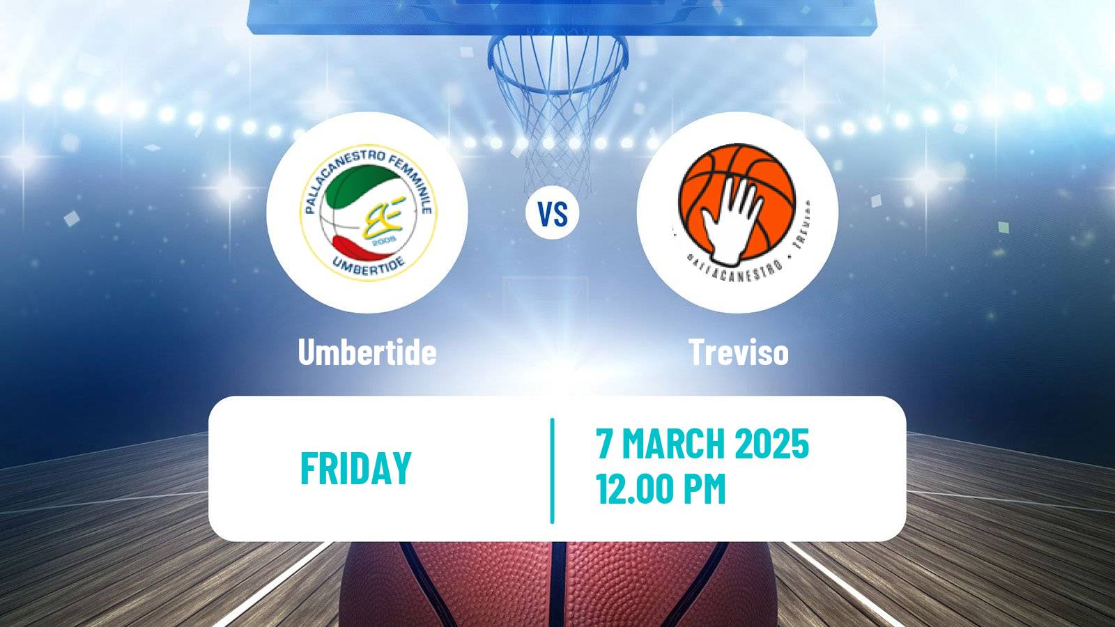 Basketball Serie A2 Basketball Women Group B Umbertide - Treviso