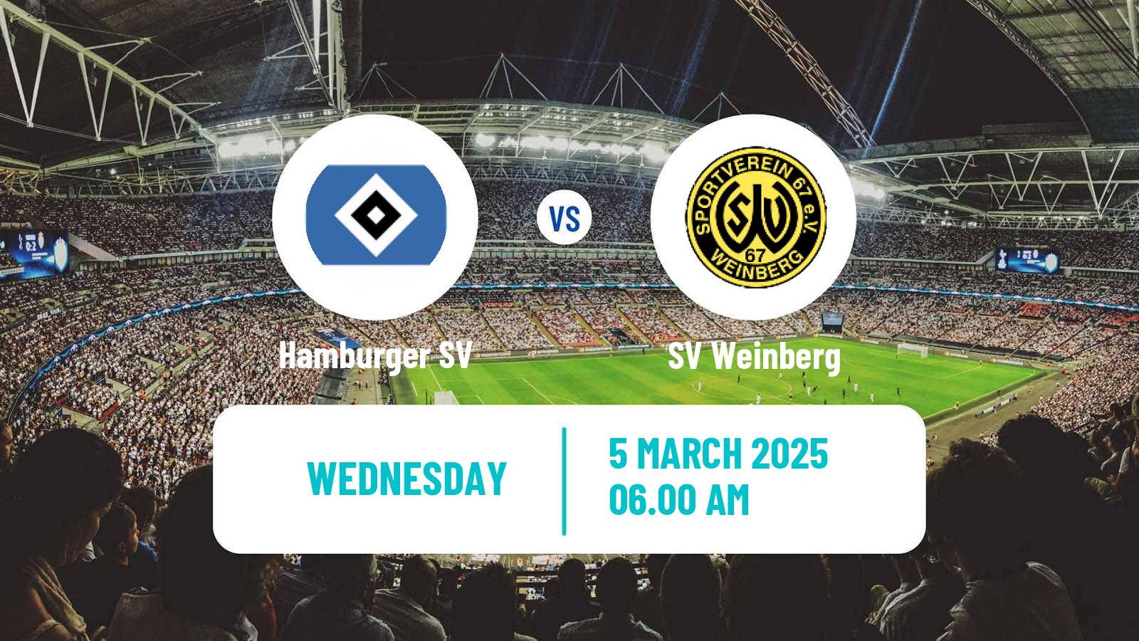 Soccer German 2 Bundesliga Women Hamburger SV - Weinberg