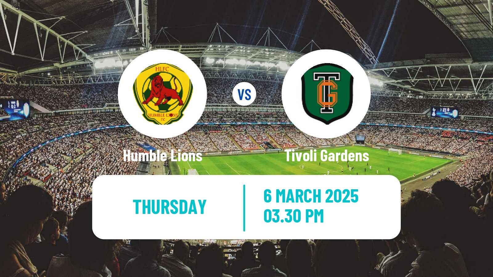 Soccer Jamaica National Premier League Humble Lions - Tivoli Gardens