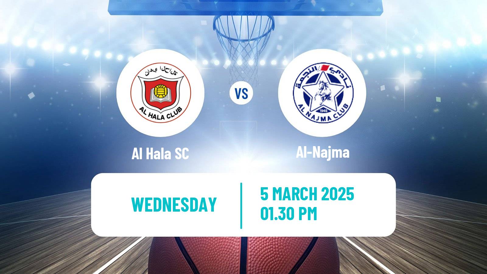 Basketball Bahraini Premier League Basketball Al Hala - Al-Najma