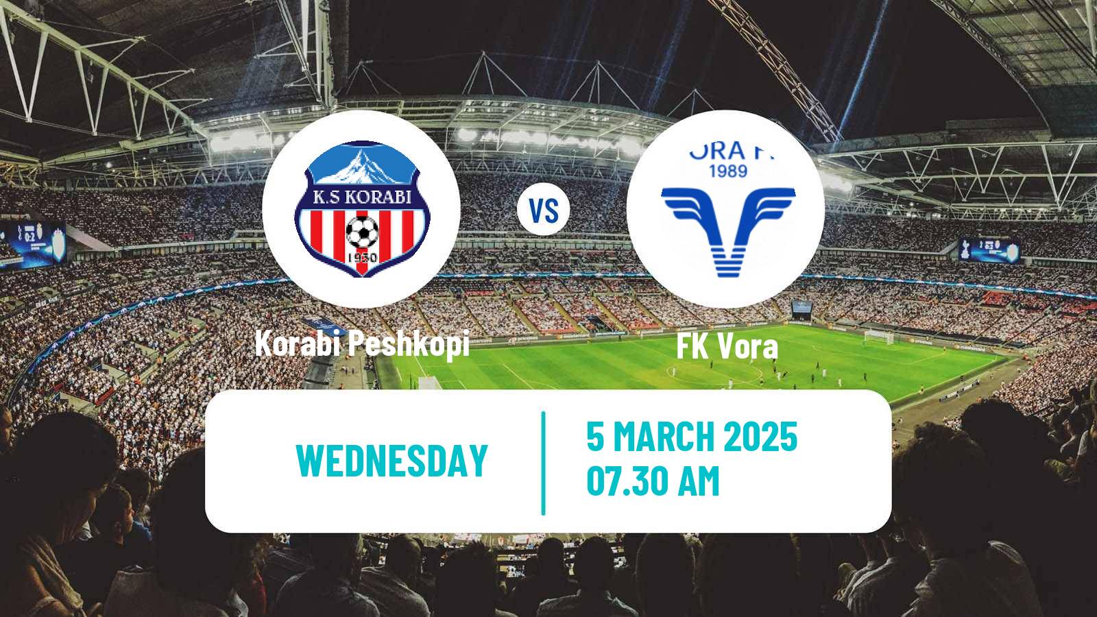 Soccer Albanian First Division Korabi Peshkopi - Vora