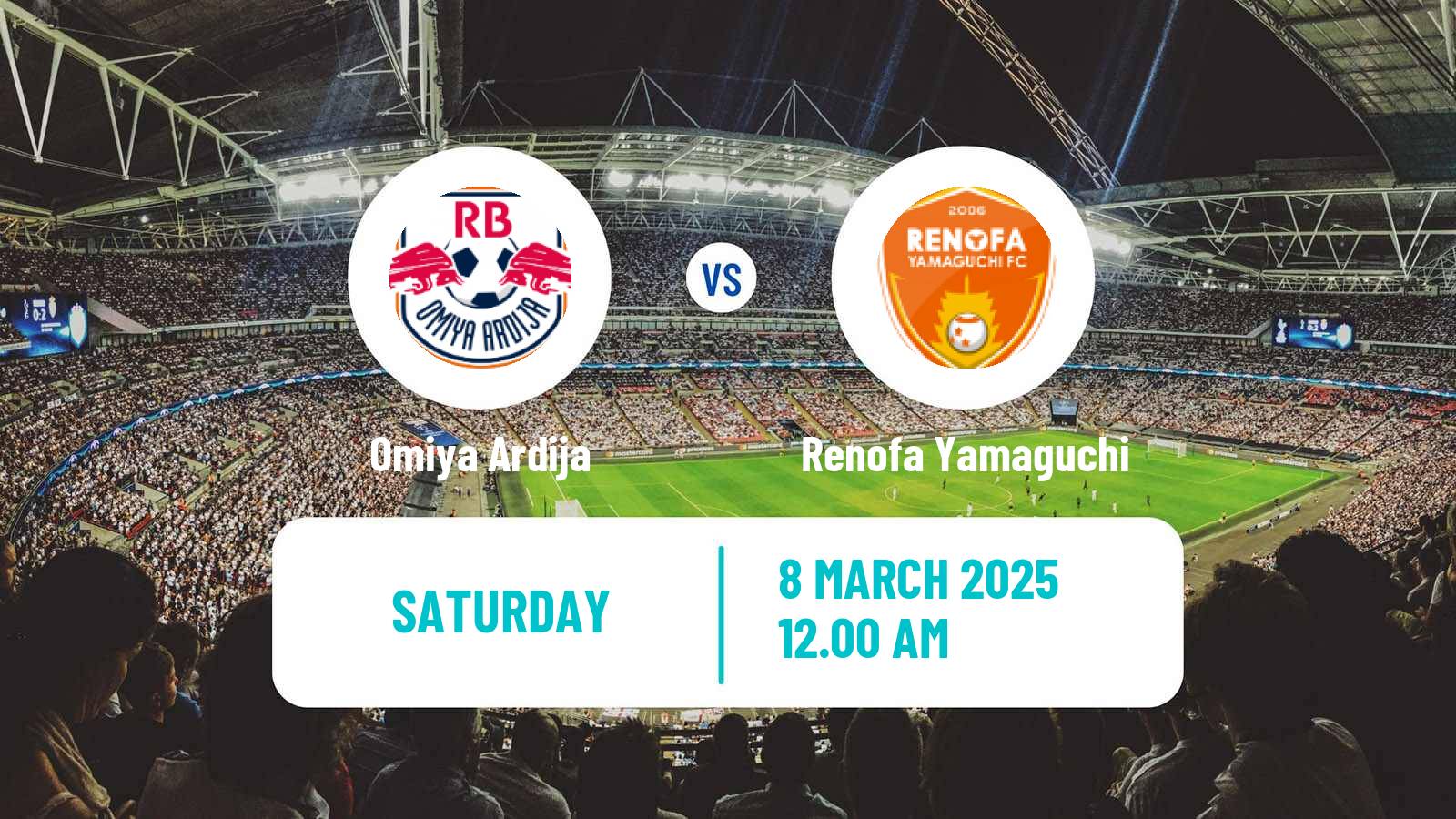 Soccer Japan J2 League Omiya Ardija - Renofa Yamaguchi