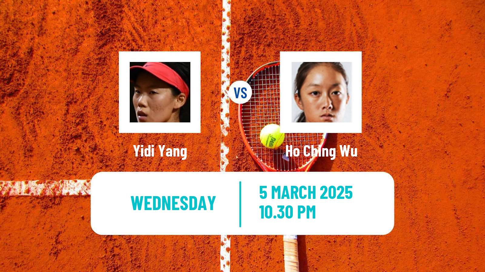 Tennis ITF W15 Maanshan 2 Women Yidi Yang - Ho Ching Wu