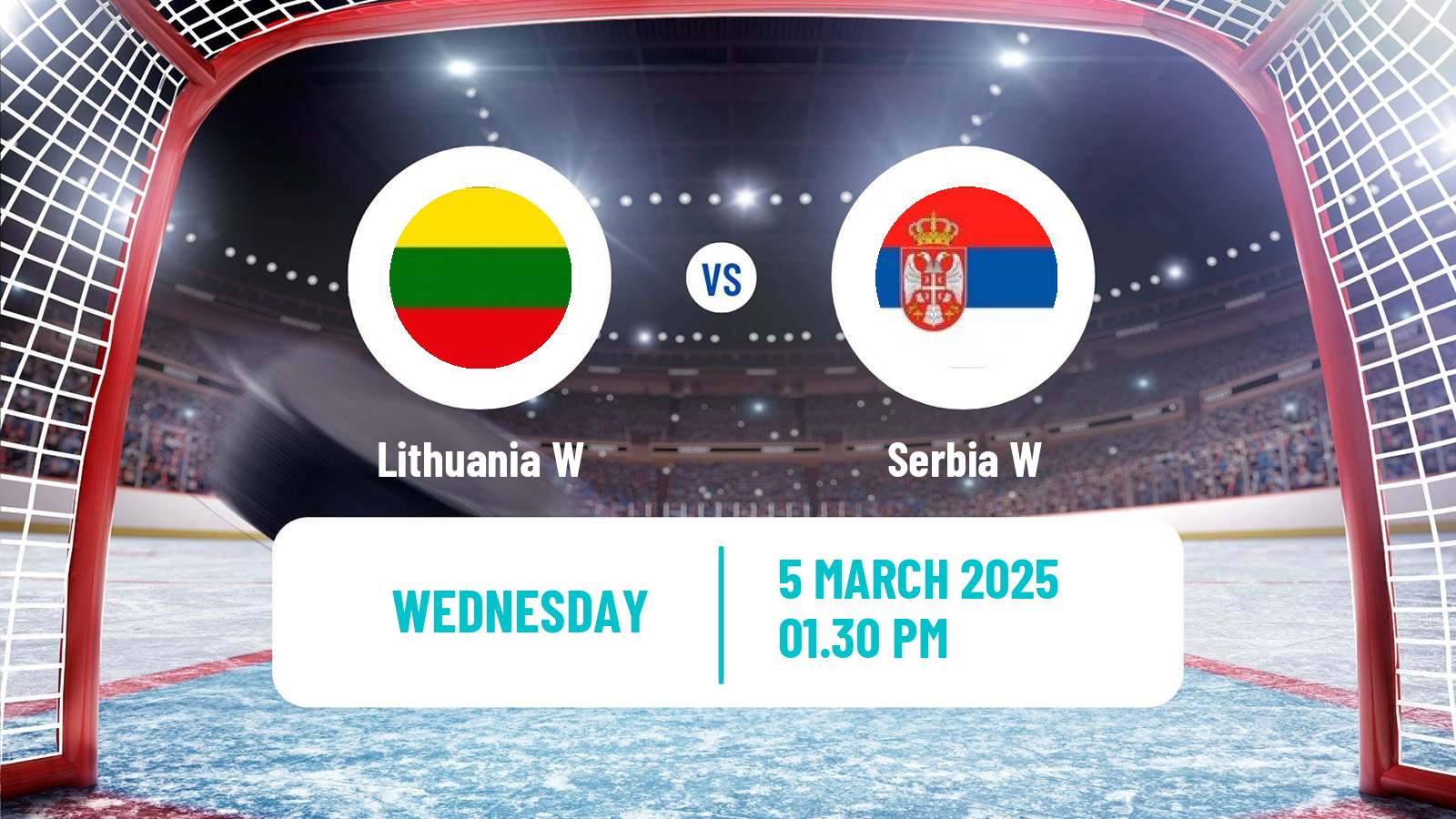 Hockey IIHF World Championship IIIA Women Lithuania W - Serbia W