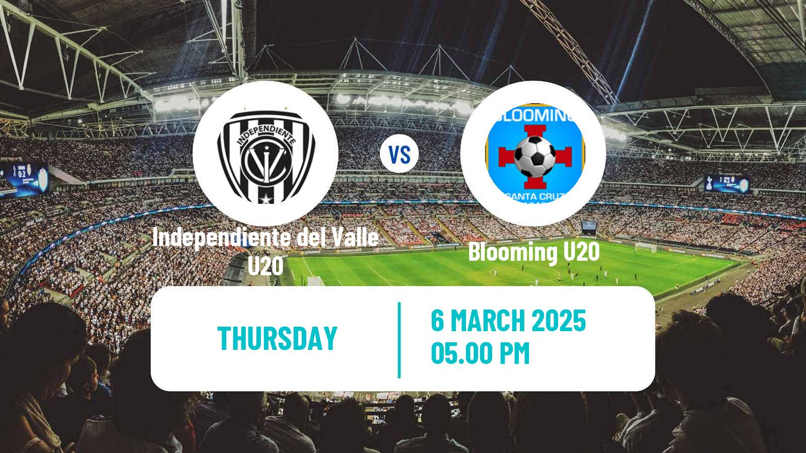 Soccer Copa Libertadores U20 Independiente del Valle U20 - Blooming U20