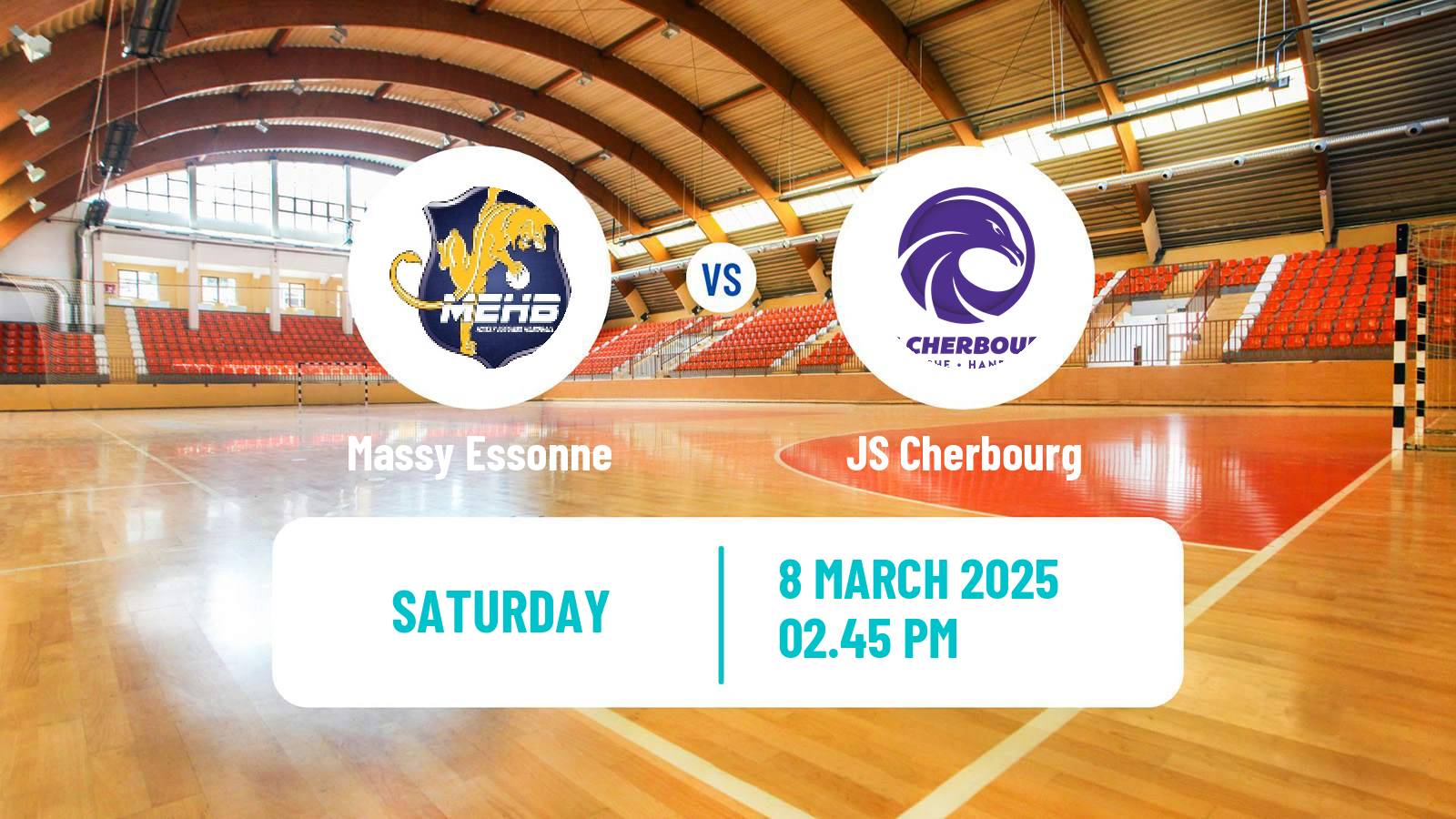 Handball French Proligue Handball Massy Essonne - Cherbourg
