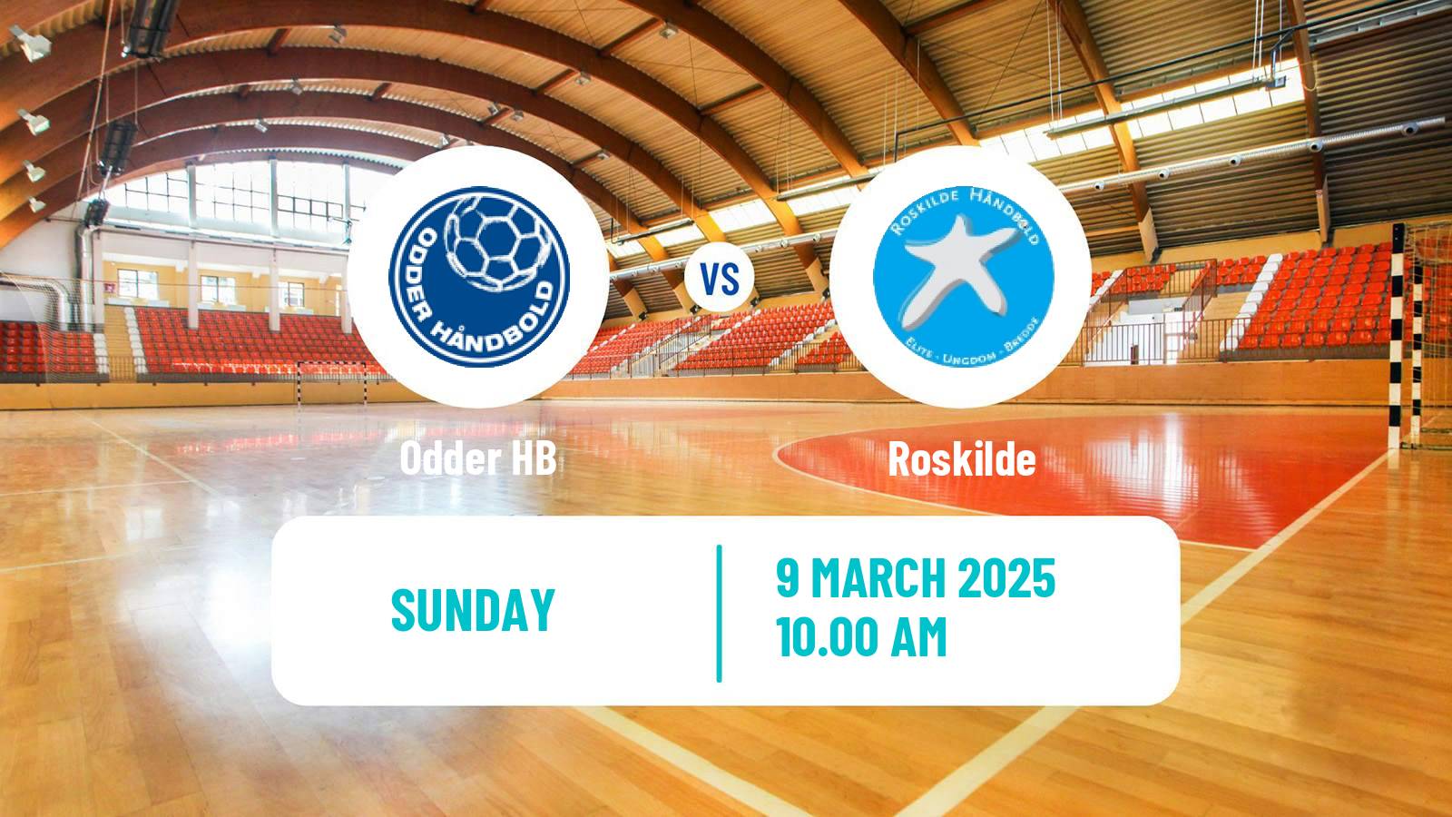 Handball Danish 1 Division Handball Odder HB - Roskilde