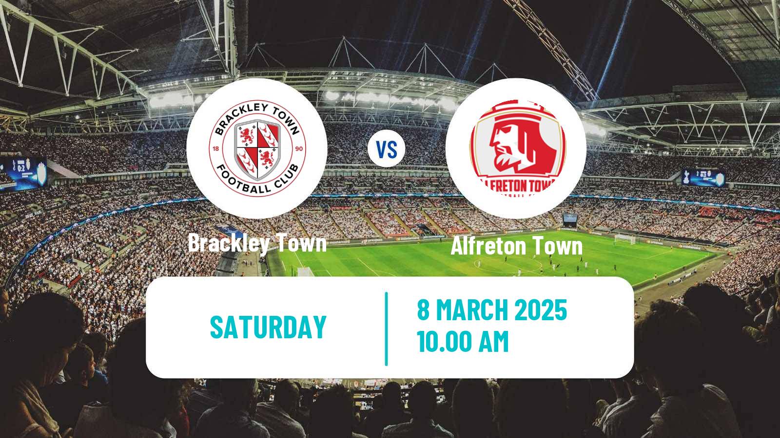 Soccer English National League North Brackley Town - Alfreton Town