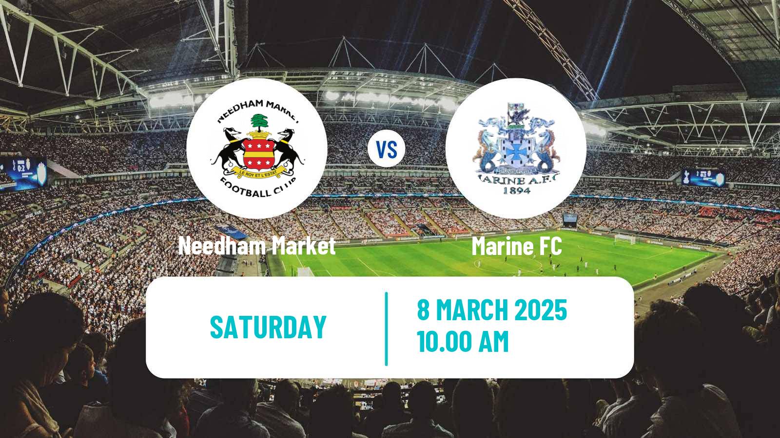 Soccer English National League North Needham Market - Marine