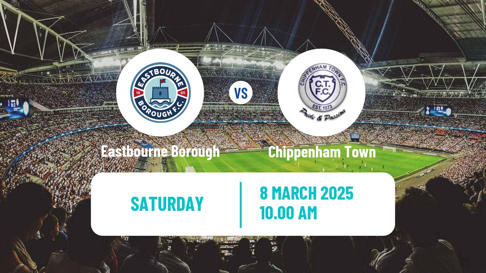 Soccer English National League South Eastbourne Borough - Chippenham Town