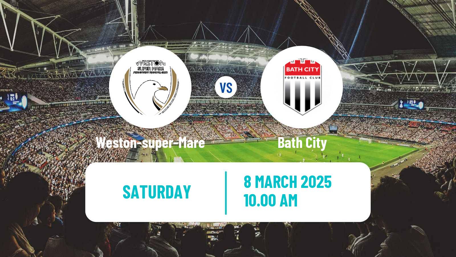 Soccer English National League South Weston-super-Mare - Bath City
